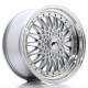 Cerchi in lega Japan Racing JR9 9.0x18 Silver w/ Machined Lip
