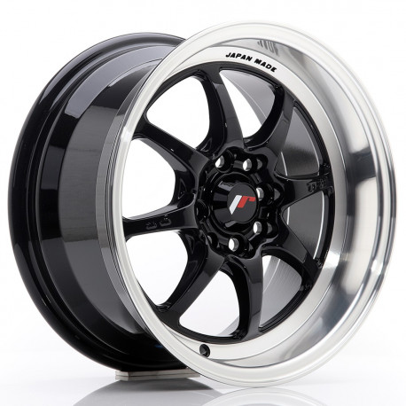 Cerchi in lega Japan Racing TFII 7.5x15 Gloss Black