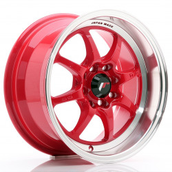 Cerchi in lega Japan Racing TFII 7.5x15 Platinum Red