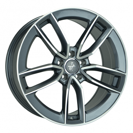 Cerchi in lega Keskin KT21 7.5x17 Palladium Front Polish