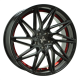 Cerchi in lega Keskin KT20 8.5x20 Black Painted Red Inside