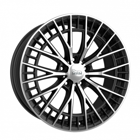 Cerchi in lega Mam GT2 8.5x19 Black Front Polish