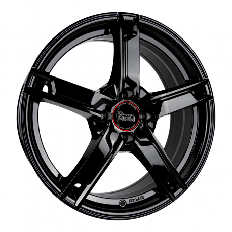 Cerchi in lega Mam W4 7.0x17 Black Painted