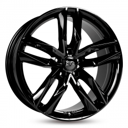 Cerchi in lega Mam RS3 8.0x18 Black Painted