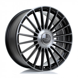 Cerchi in lega Judd JSF8 9.0x21 Gloss Black Titanium Brushed