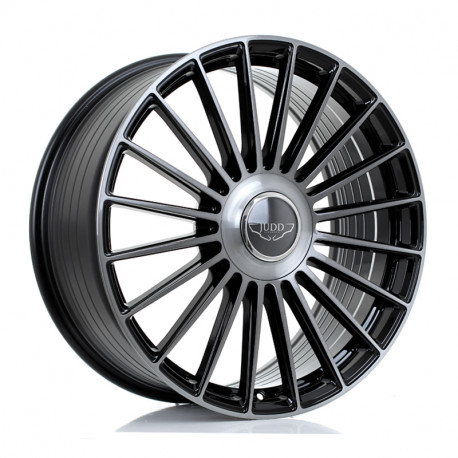 Cerchi in lega Judd JSF8 9.0x21 Gloss Black Titanium Brushed