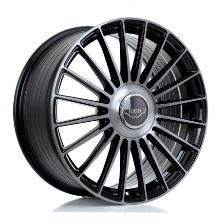 Cerchi in lega Judd JSF8 9.0x20 Gloss Black Titanium Brushed