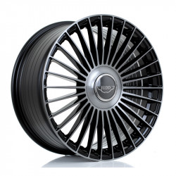 Cerchi in lega Judd JSF9 9.0x20 Gloss Black Titanium Brushed