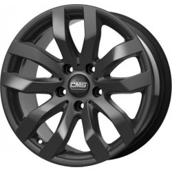 Cerchi in lega Cms C22 7.0x16 Complete Black Gloss
