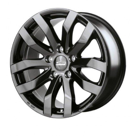 Cerchi in lega Cms C22 7.5x17 Complete Black Gloss