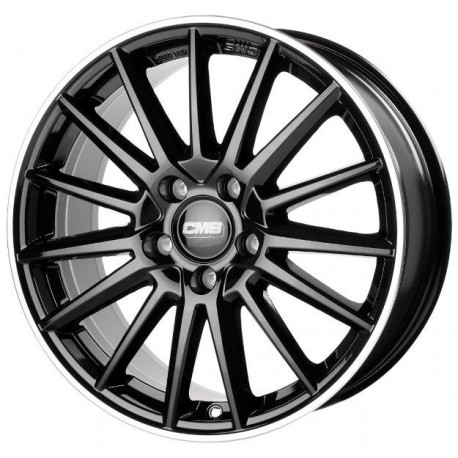 Cerchi in lega Cms C23 6.5x16 Diamond Rim Black Gloss