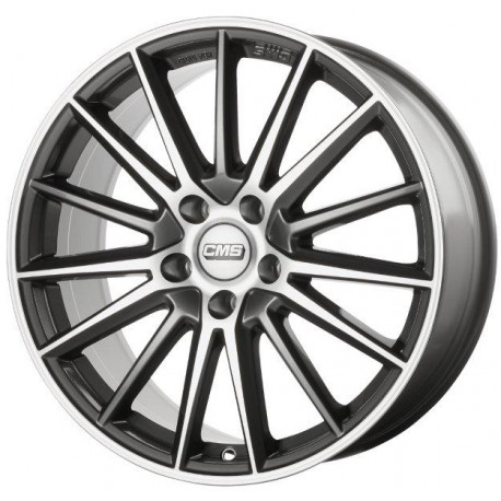 Cerchi in lega Cms C23 7.5x17 Diamond Grey Gloss