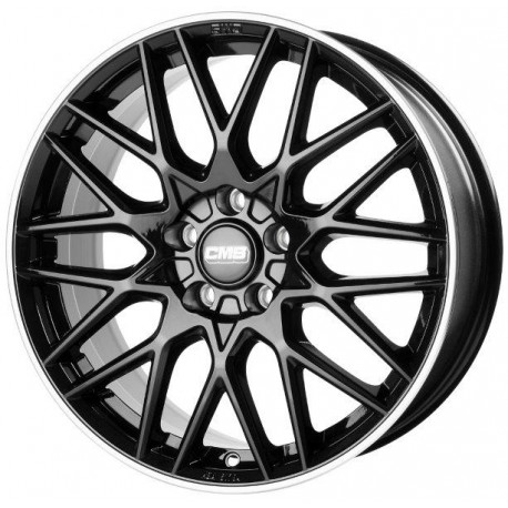Cerchi in lega Cms C25 7.5x18 Diamond Rim Black Gloss