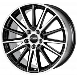 Cerchi in lega Cms C23 9.0x18 Diamond Black Gloss