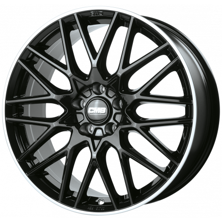 Cerchi in lega Cms C25 8.5x19 Diamond Rim Black Gloss