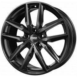 Cerchi in lega Cms C28 7.0x17 Complete Black Gloss