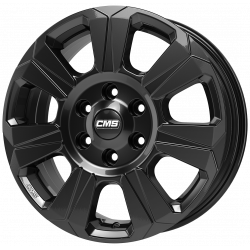Cerchi in lega Cms C31 6.5x17 Complete Black Gloss