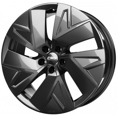 Cerchi in lega Cms C32 7.5x18 Complete Black Gloss