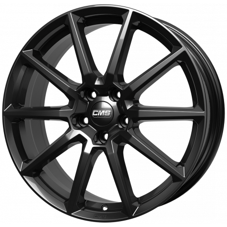 Cerchi in lega Cms C39 7.0x16 Complete Black Gloss