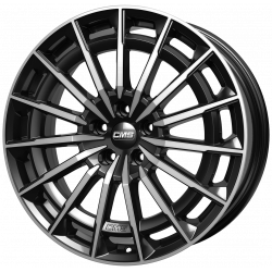 Cerchi in lega Cms C38 8.0x19 Diamond Black Gloss