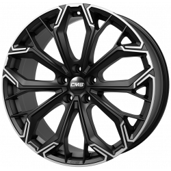 Cerchi in lega Cms C37 8.5x20 Diamond Matt Black
