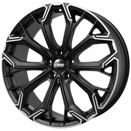 Cerchi in lega Cms C37 8.5x20 Diamond Matt Black