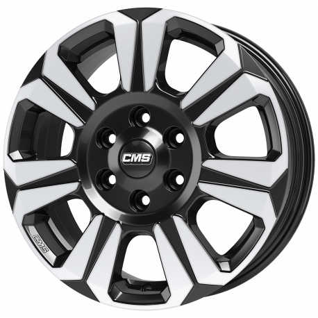 Cerchi in lega Cms C31 6.5x16 Diamond Black Gloss