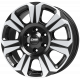 Cerchi in lega Cms C31 6.5x17 Diamond Black Gloss