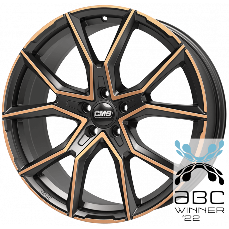 Cerchi in lega Cms C33 8.0x18 Diamond Black Copper