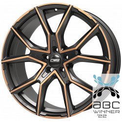 Cerchi in lega Cms C33 8.0x19 Diamond Black Copper