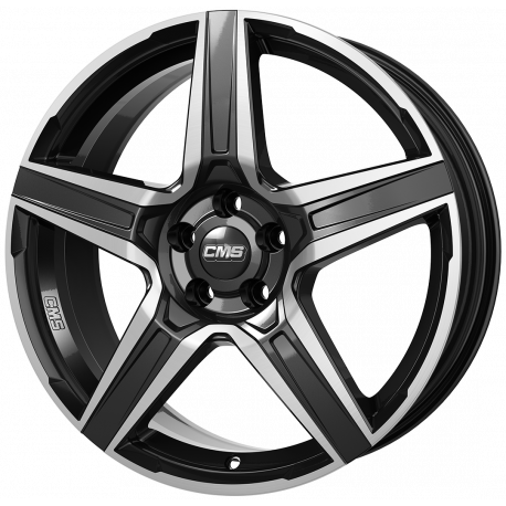 Cerchi in lega Cms C34 7.5x18 Diamond Black Gloss