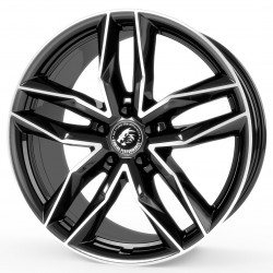 Cerchi in lega Damina DM05 8.5x19 Black Polished