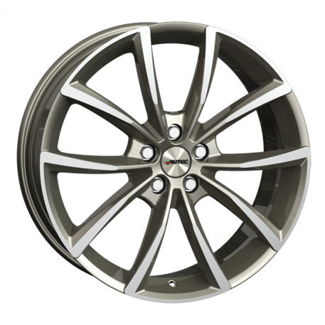 Cerchi in lega Autec Astana 9.0x21 Titanium Silver Polished