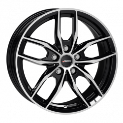 Cerchi in lega Autec Bavaris 7.0x16 Black Polished