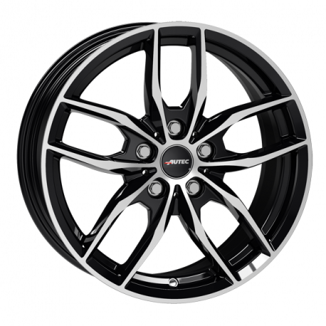 Cerchi in lega Autec Bavaris 7.5x18 Black Polished