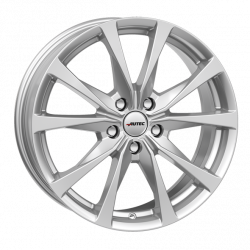 Cerchi in lega Autec Brixen 7.0x17 Brilliant Silver