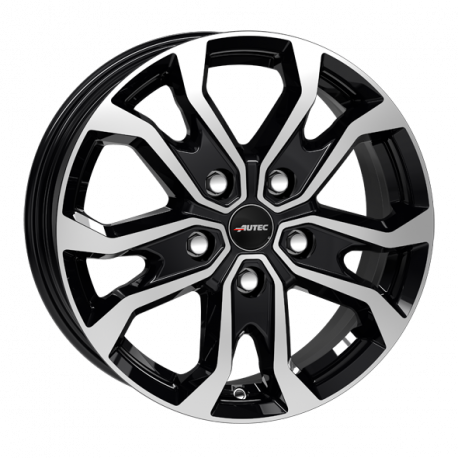 Cerchi in lega Autec Kiso 7.0x17 Black Polished