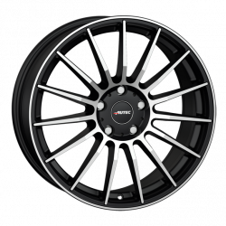 Cerchi in lega Autec Lamera 8.0x19 Black Matt Polished