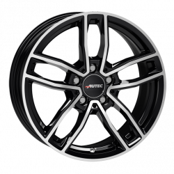 Cerchi in lega Autec Mercador 6.5x17 Black Polished