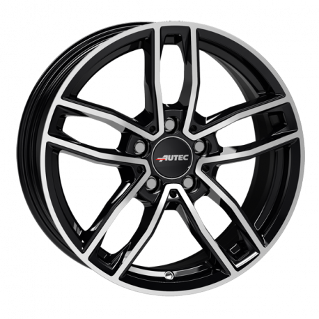 Cerchi in lega Autec Mercador 7.5x18 Black Polished