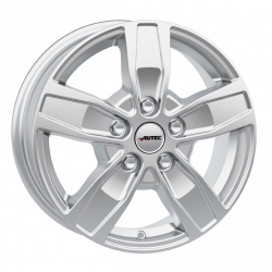 Cerchi in lega Autec Quantro 6.5x16 Brilliant Silver