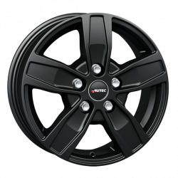 Cerchi in lega Autec Quantro 7.5x18 Black Matt