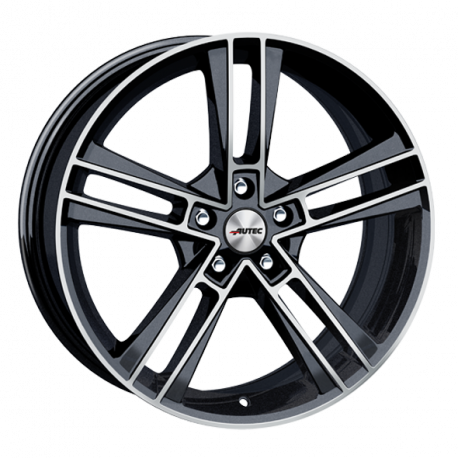 Cerchi in lega Autec Rias 8.5x20 Black Metallic Polished