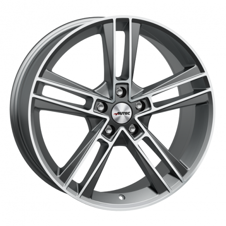 Cerchi in lega Autec Rias 8.5x20 Titanium Silver Matt Polished