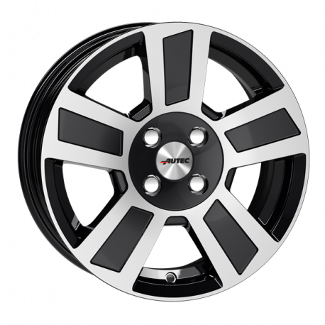 Cerchi in lega Autec Tigris 6.0x14 Black Polished