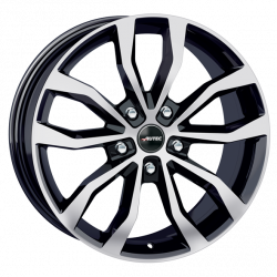 Cerchi in lega Autec Uteca 8.5x19 Black Polished