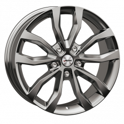 Cerchi in lega Autec Uteca 9.0x20 Titanium Silver