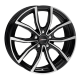 Cerchi in lega Autec Vidron 6.0x16 Black Polished