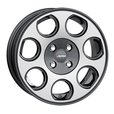 Cerchi in lega Autec Yuna 6.0x15 Graphite Polished