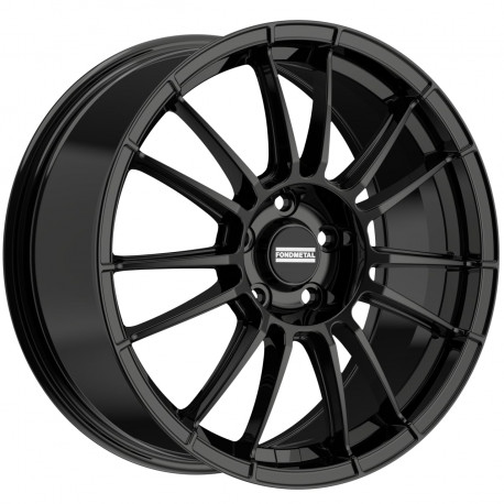 Cerchi in lega Fondmetal 9RR 7.5x18 Glossy Black